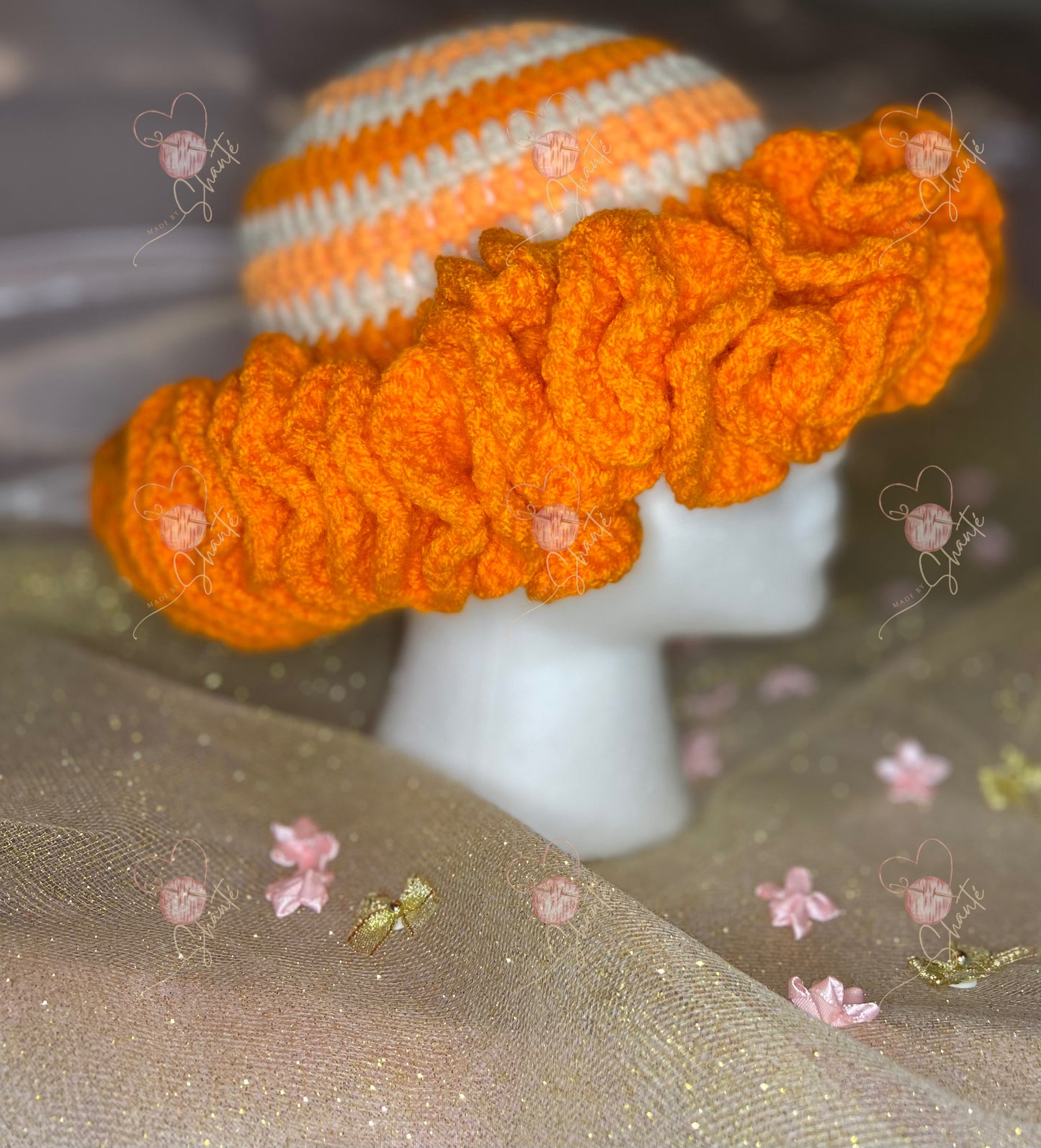 Custom Ruffle Hat